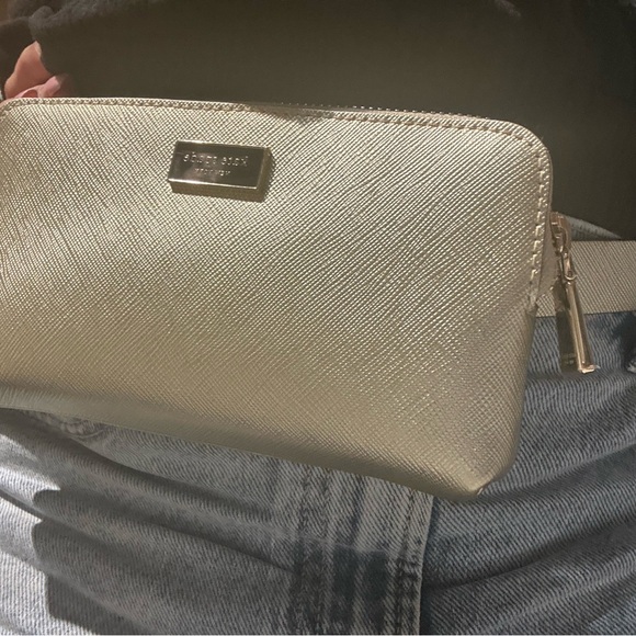 Kate Spade Gold Textured Clutch - Picture 12 of 12